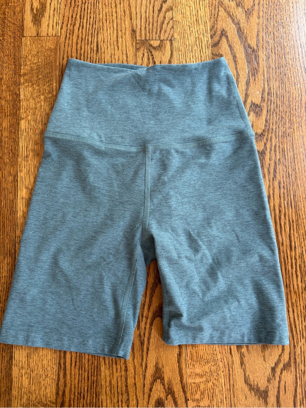 Beyond Yoga Bike Shorts in Slate Blue